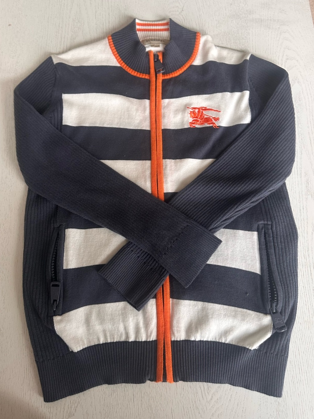 Burberry Boys Zip Cardigan